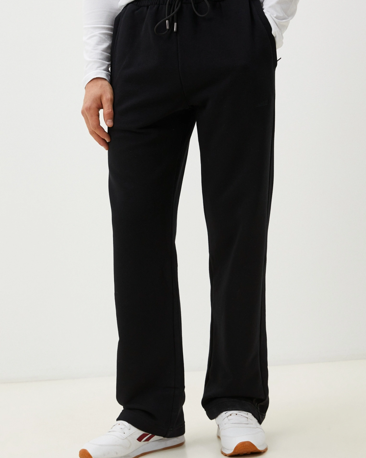 Брюки широкие Classic Nikasport, M5CL84-BLK, цвет черный