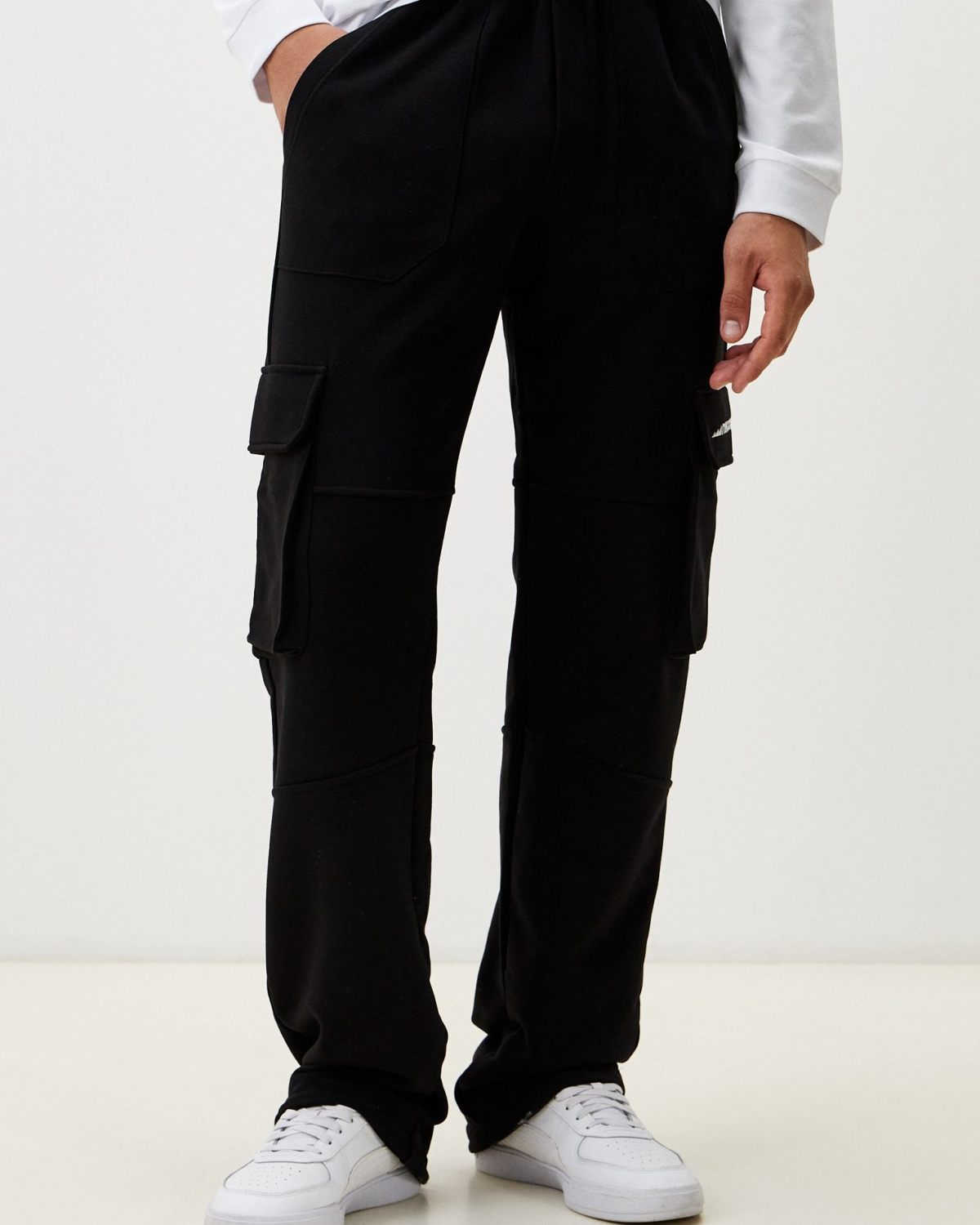 Брюки карго Classic Nikasport, CL55-M22-BLK, цвет черный