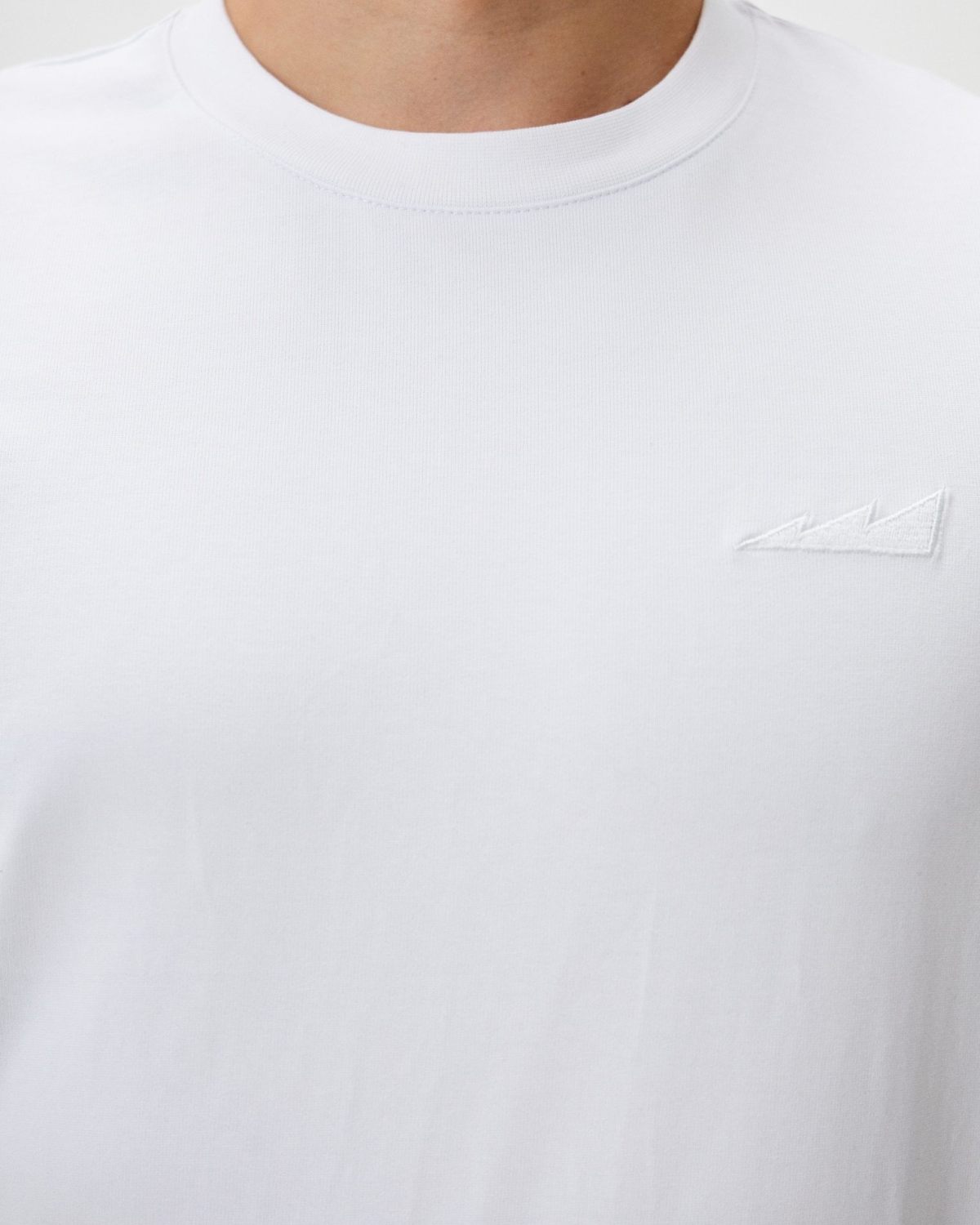 Футболка Oversize из плотного хлопка Classic Nikasport, CL12-M11-WHT_T, цвет белый