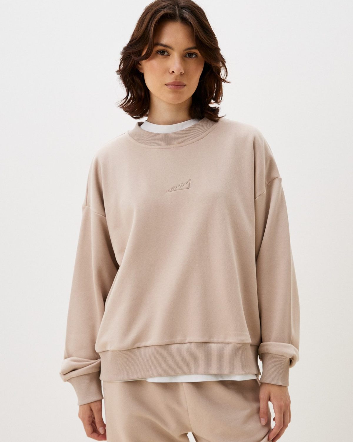 Свитшот Classic Nikasport, CL24-W12-BGE, цвет бежевый