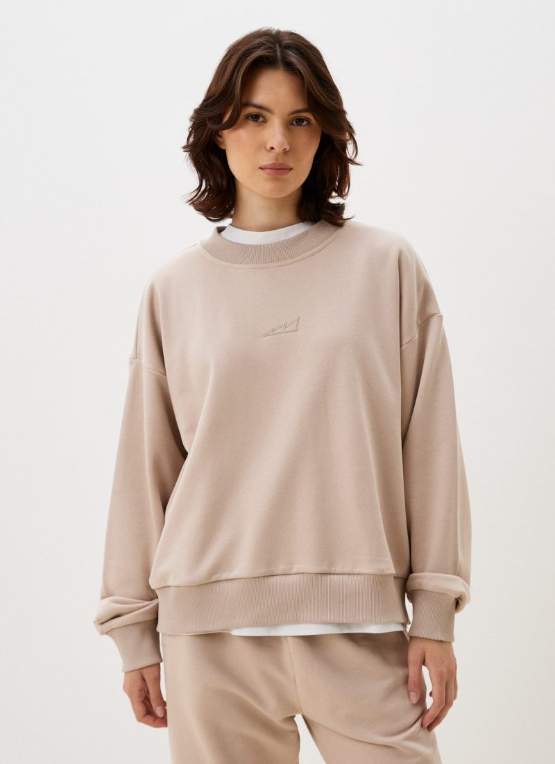 Свитшот Classic Nikasport, CL24-W12-BGE, цвет бежевый