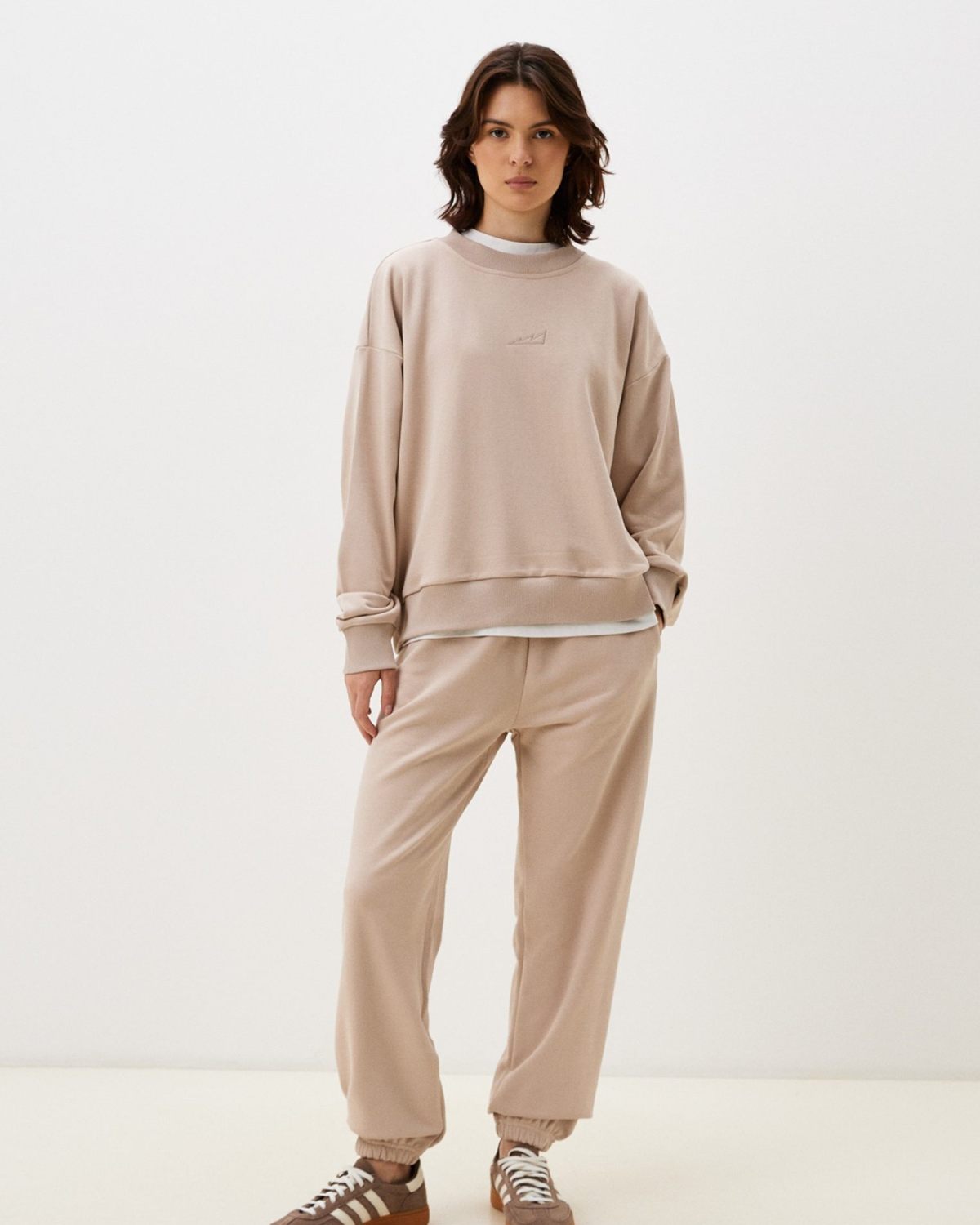 Свитшот Classic Nikasport, CL24-W12-BGE, цвет бежевый