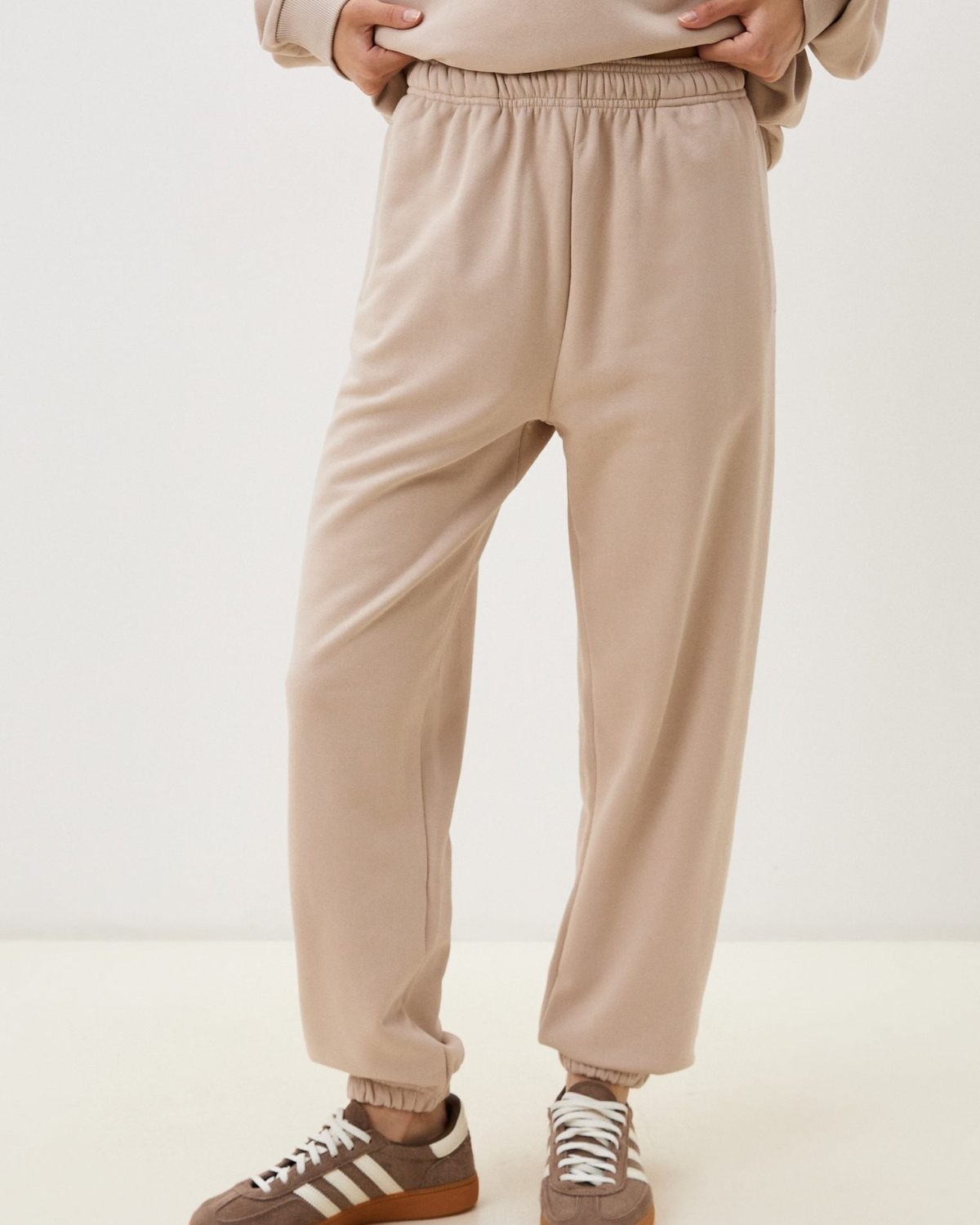 Брюки джоггеры Classic Nikasport, CL54-W12-BGE, цвет бежевый