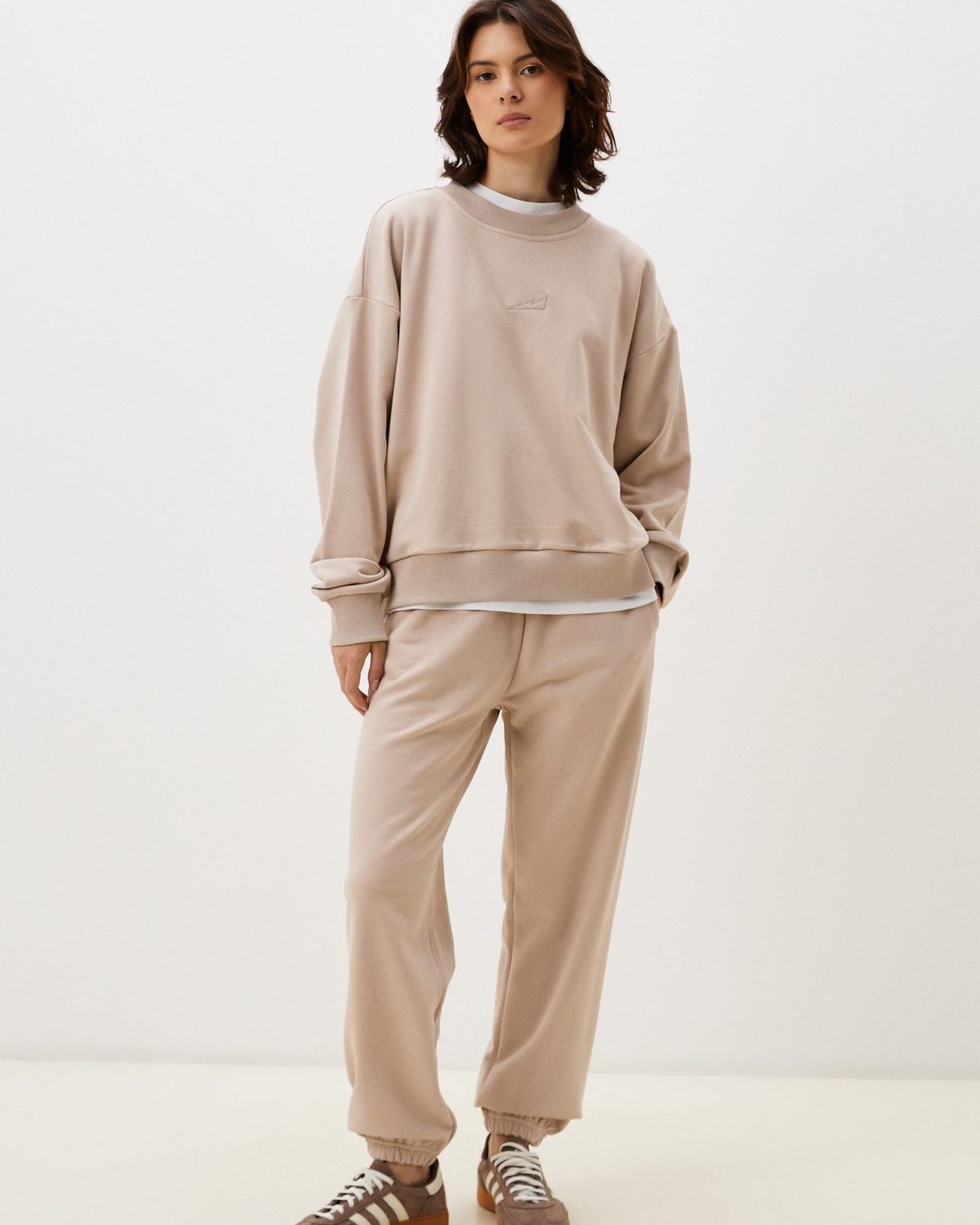 Брюки джоггеры Classic Nikasport, CL54-W12-BGE, цвет бежевый