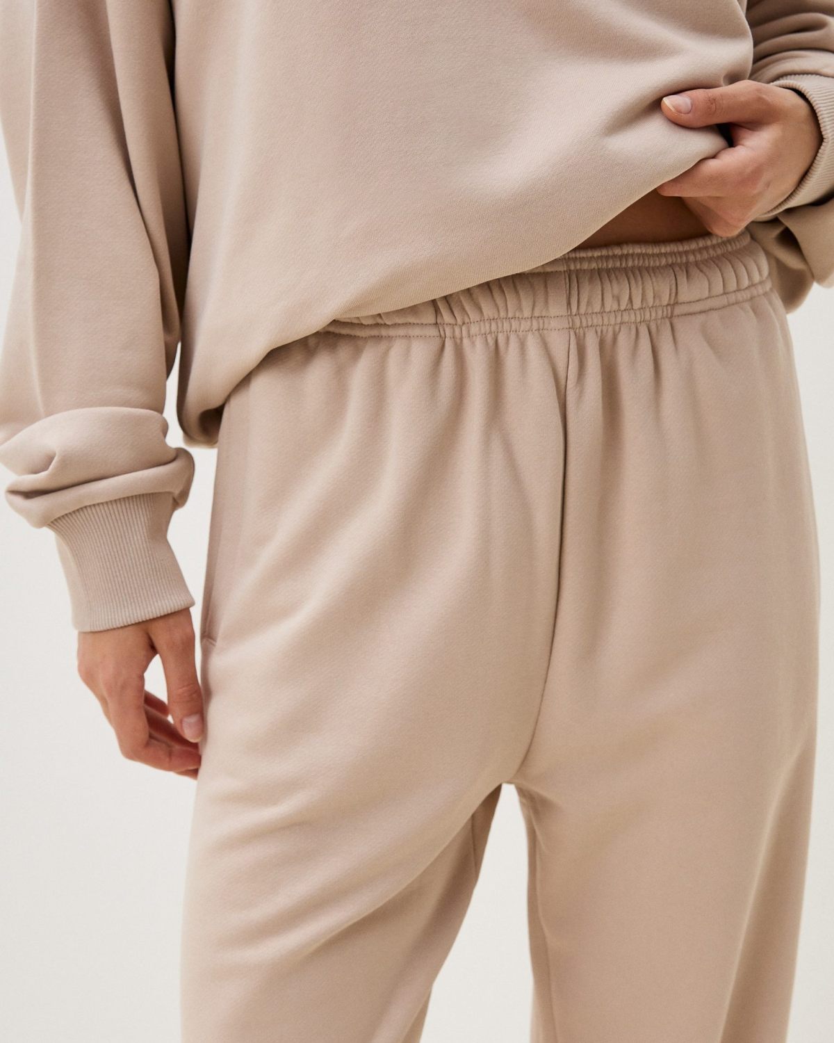 Брюки джоггеры Classic Nikasport, CL54-W12-BGE, цвет бежевый