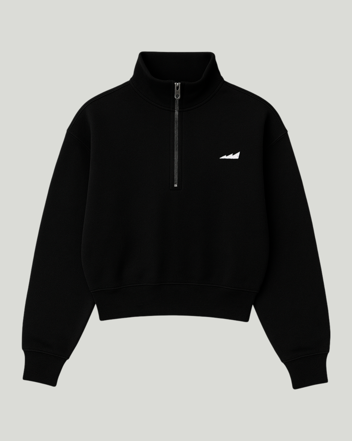 Джемпер с воротником стойкой на молнии  Classic Nikasport, W5CL32-BLK, цвет черный