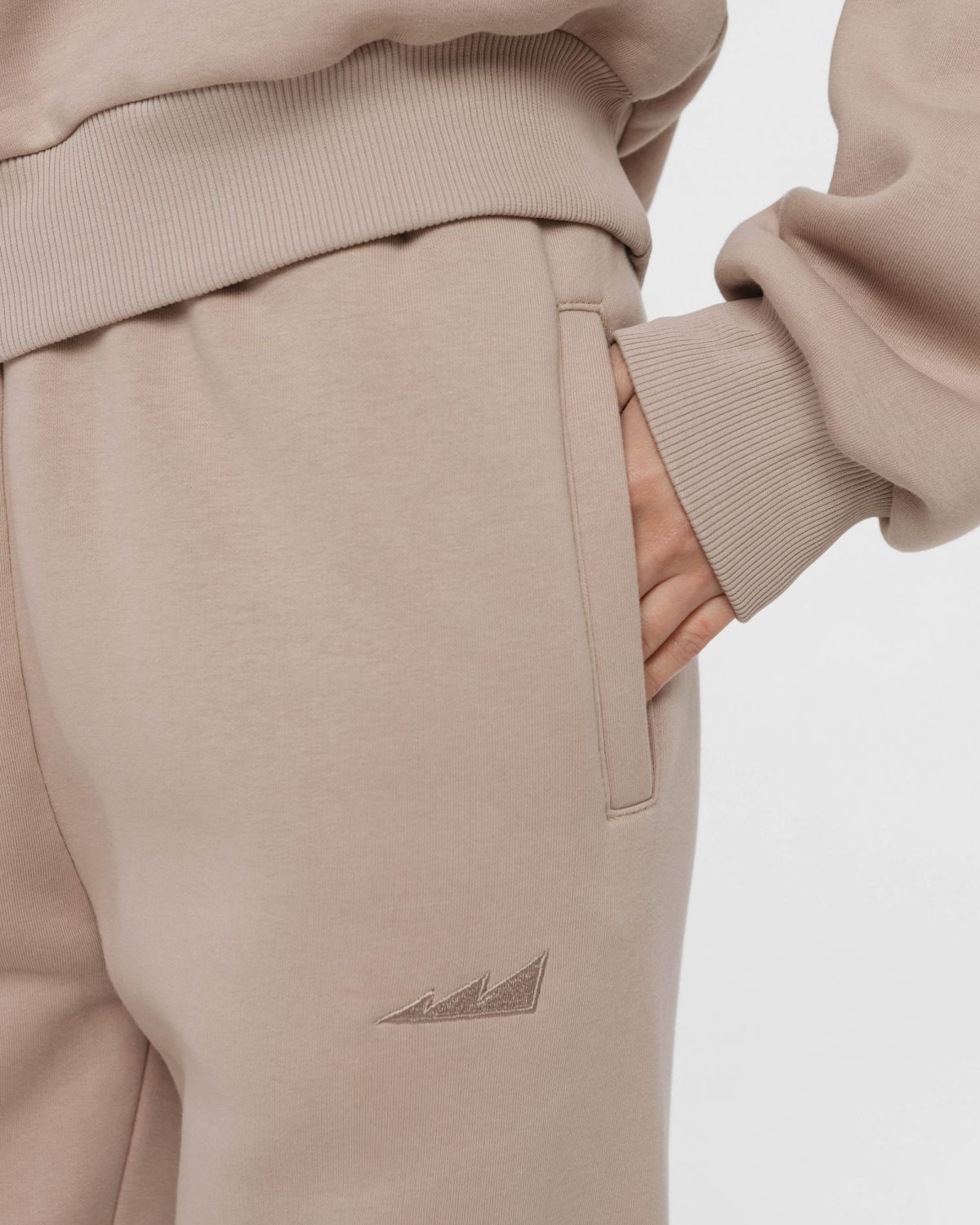 Утепленные брюки джоггеры Classic Nikasport, CL54-W11-BGE, цвет бежевый