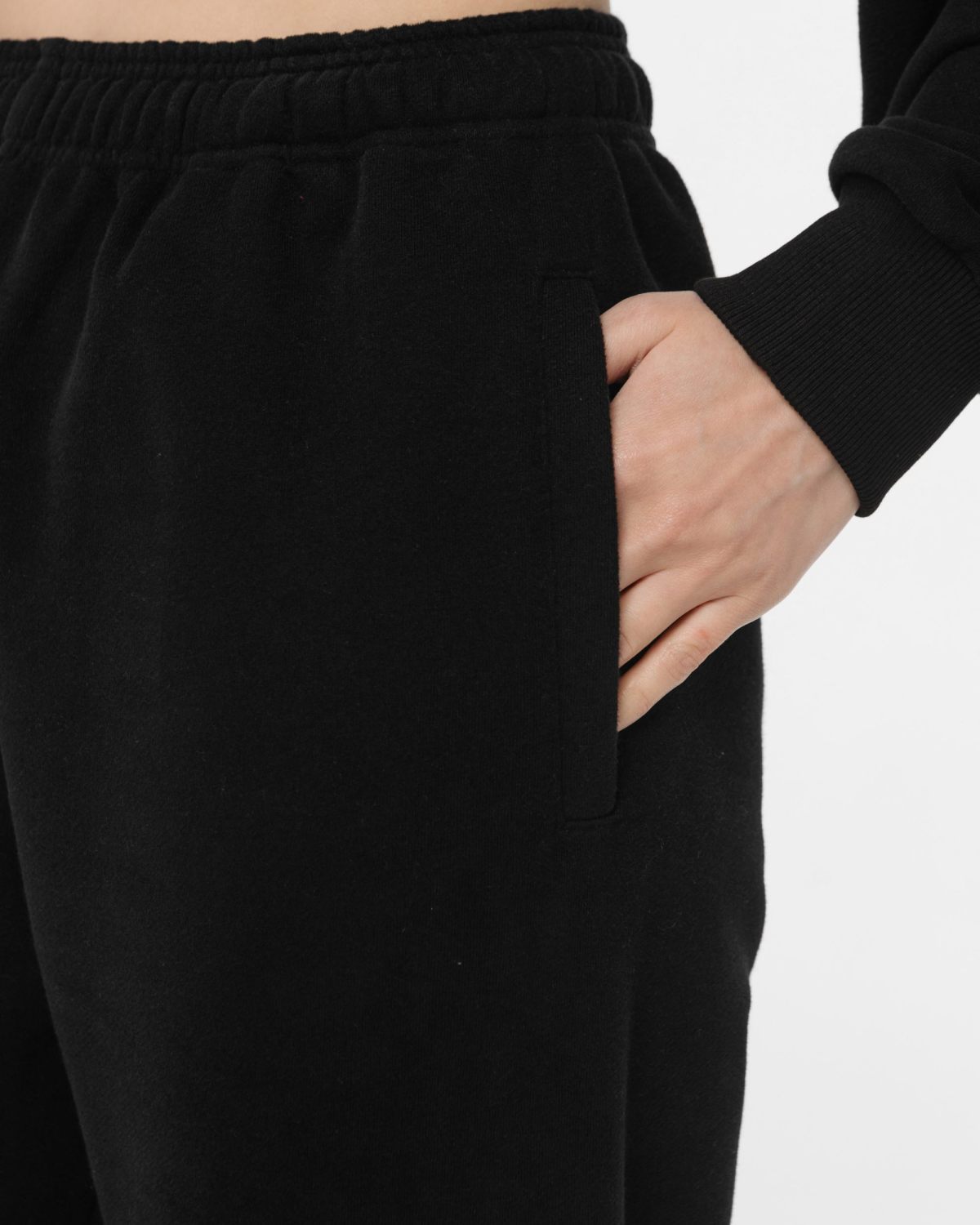 Брюки джоггеры SOBOI, CL54-W12-BLK, цвет черный