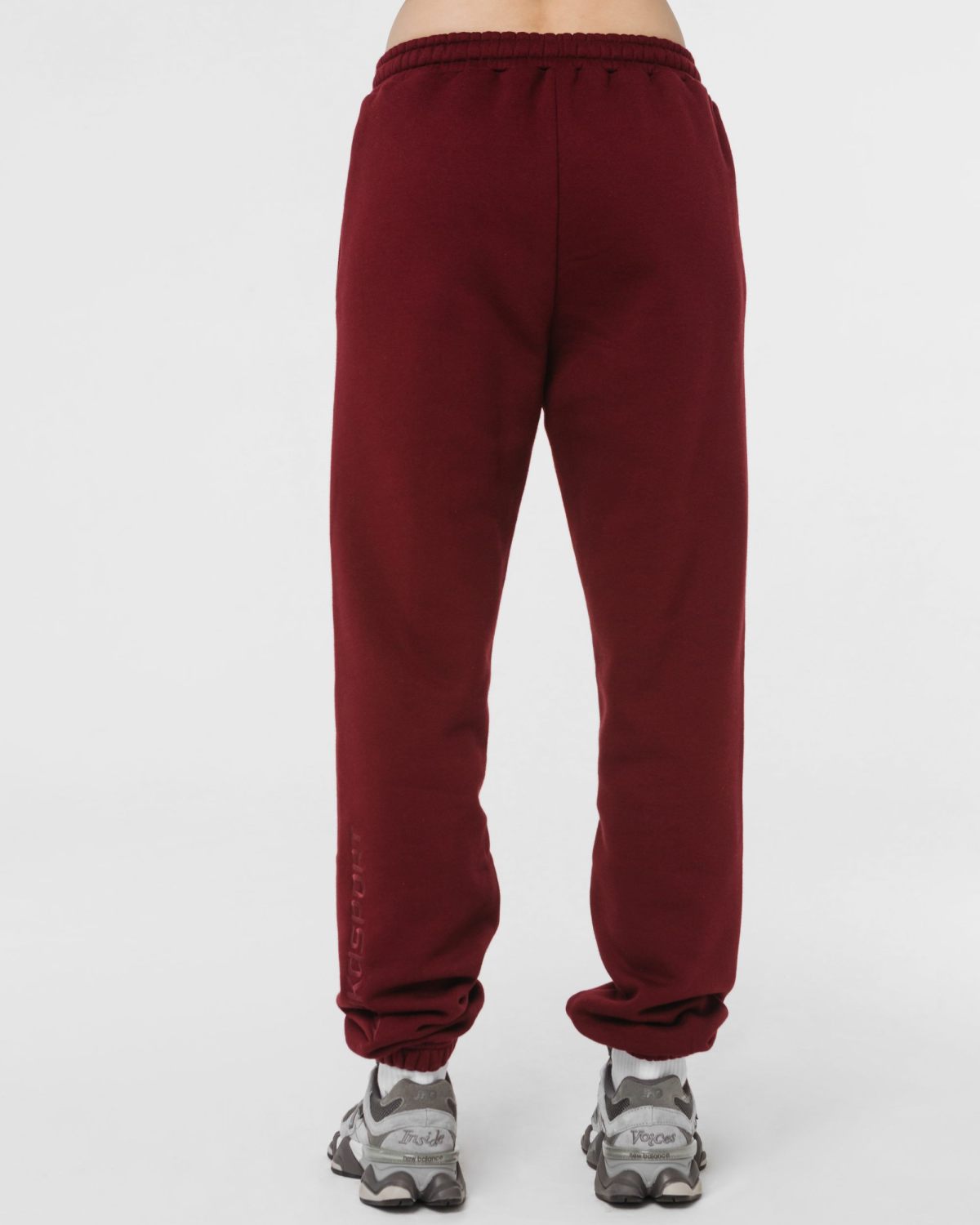 Утепленные брюки джоггеры Classic Nikasport, CL54-W11-VIN, цвет бордовый