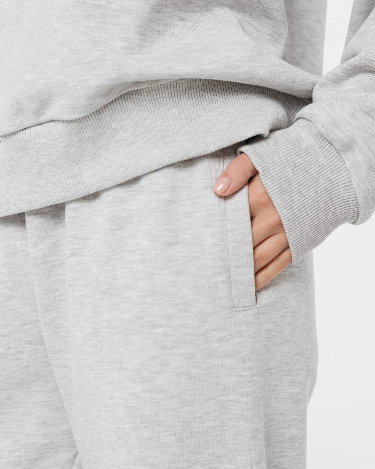 Брюки джоггеры Classic Nikasport, CL54-W12-GRY/MLG, цвет серый меланж