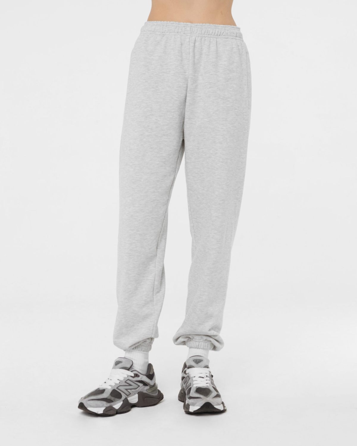 Брюки джоггеры Classic Nikasport, CL54-W12-GRY/MLG, цвет серый меланж