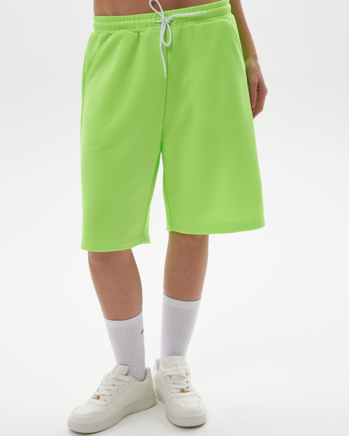 Шорты Oversize Infinity Nikasport, INF56-W82-LIM, цвет лайм