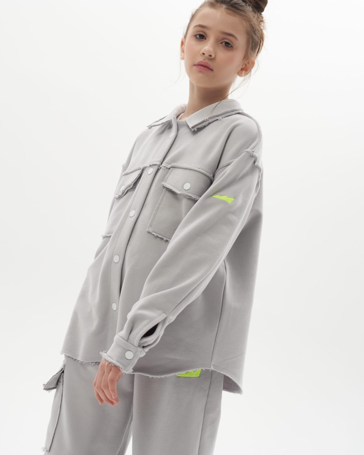 Рубашка с длинным рукавом L.A.D.Y Nikasport, G7LDY51-GRY, цвет серый