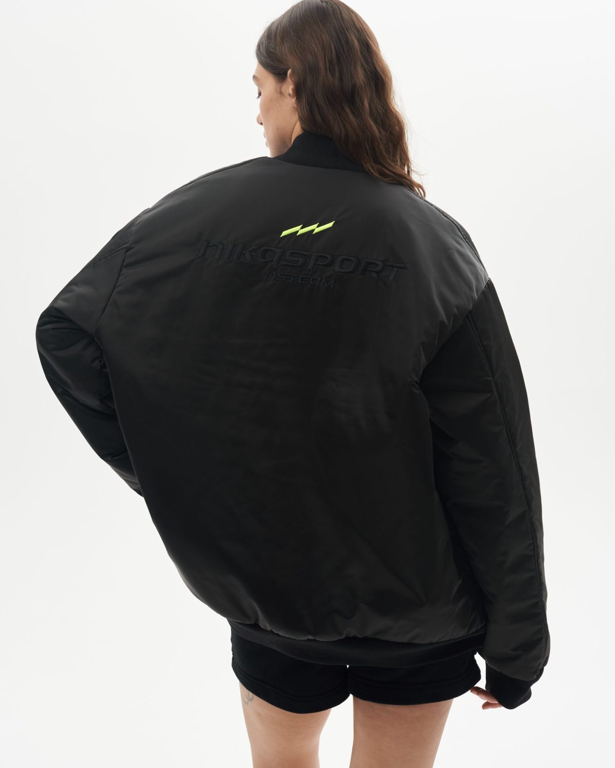 Бомбер SOBOI, INF28-U99-BLK, цвет черный