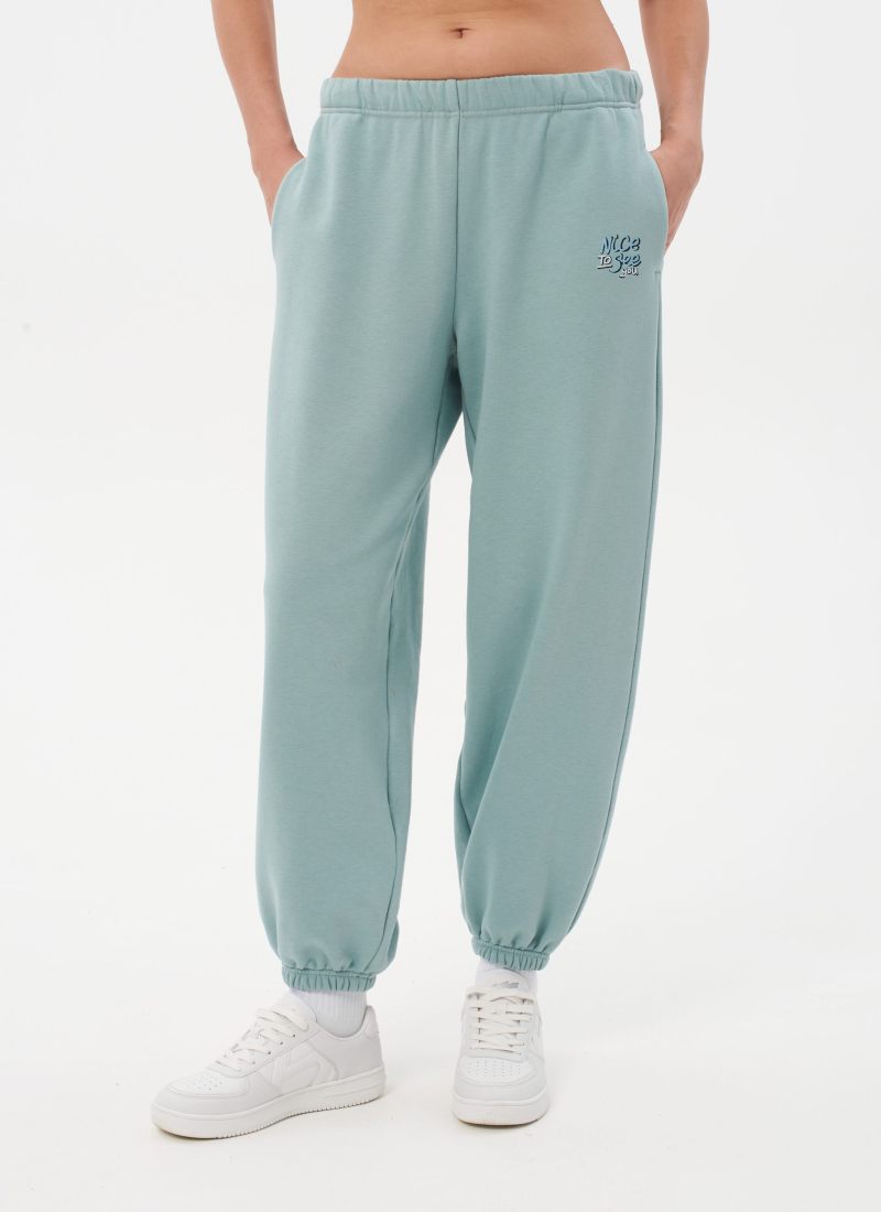 Брюки джоггеры Sweet nature Nikasport, W4SN83-MNT, цвет мятный