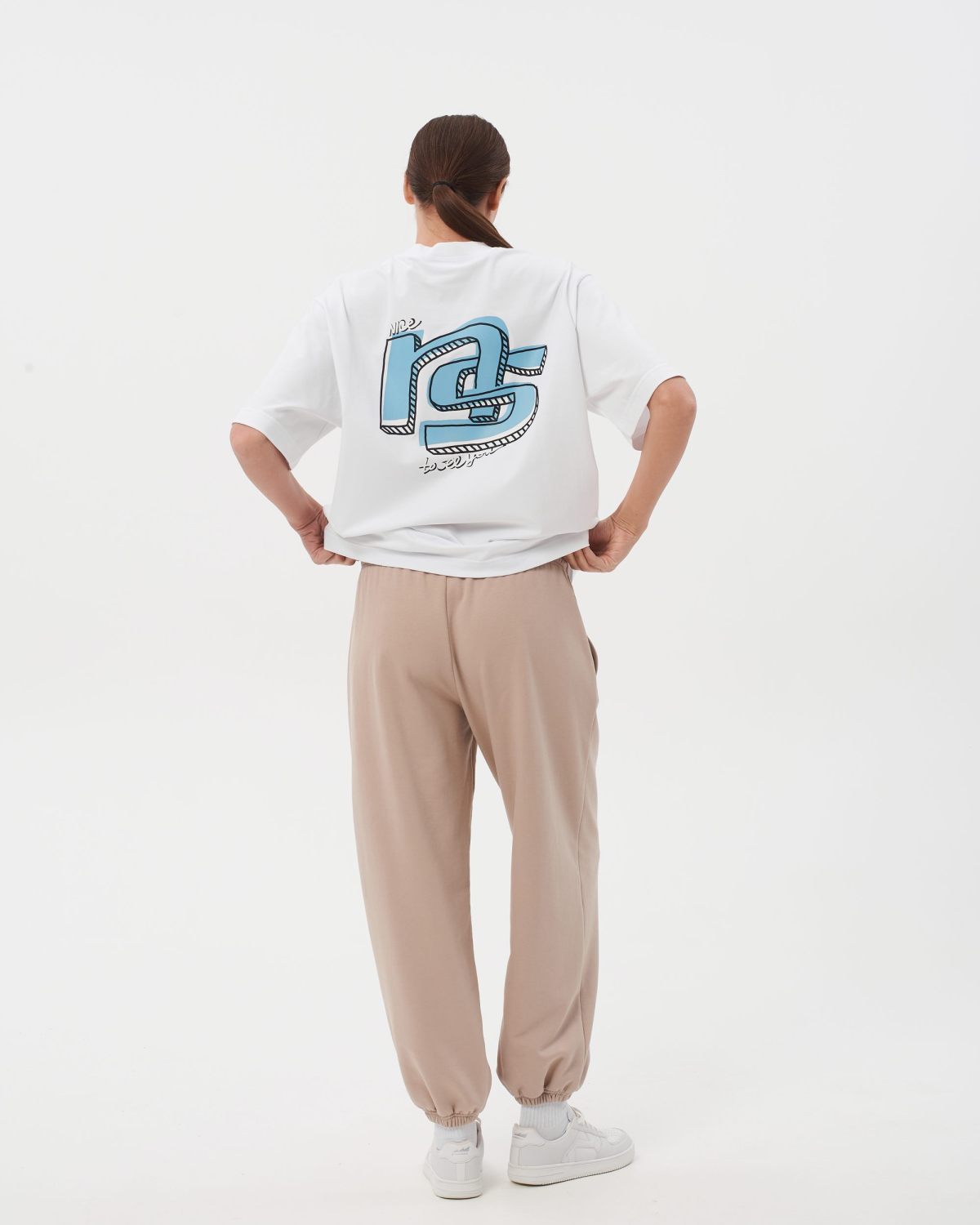 Брюки джоггеры Sweet nature Nikasport, W4SN83-CAP, цвет капучино