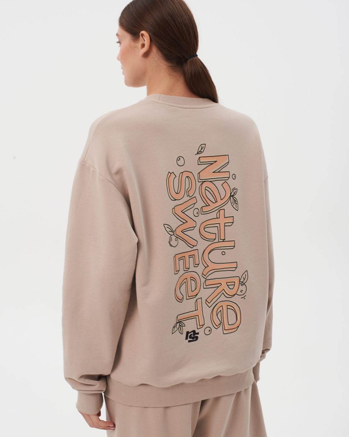 Свитшот SOBOI, W4SN33-CAP, цвет капучино