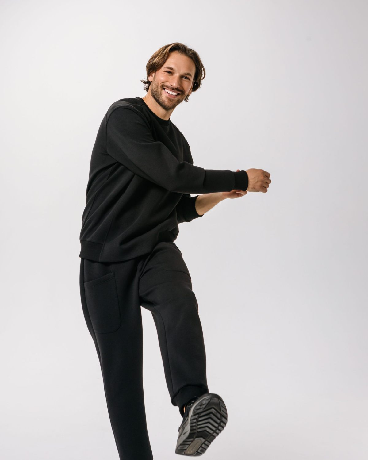 Свитшот Pure Nikasport, CL24-M22-BLK, цвет черный