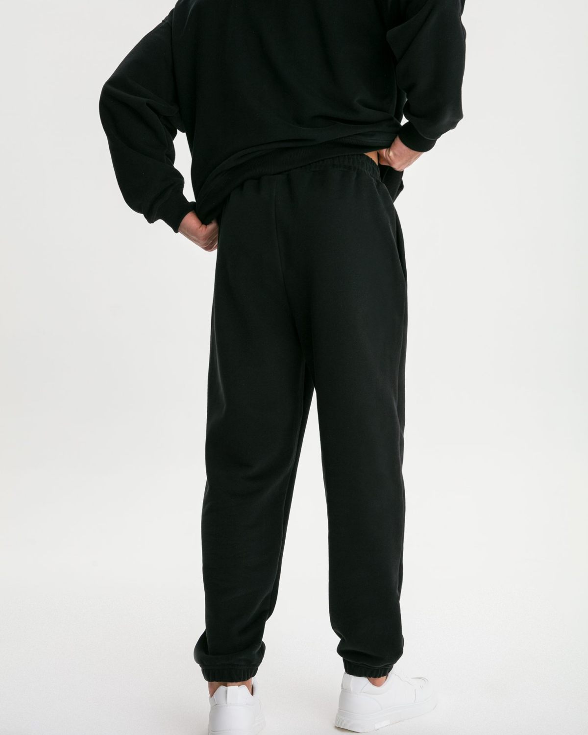 Брюки джоггеры Classic + Nikasport, M5CLP83-BLK, цвет черный