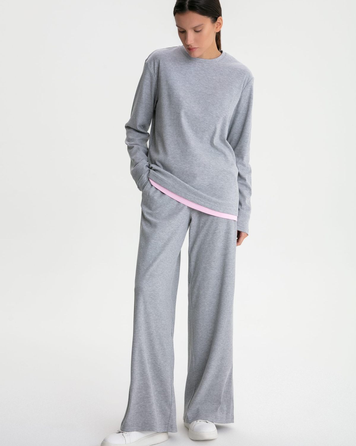 Лонгслив Softwear Nikasport, W4SFW48-GRY/MLG, цвет серый меланж