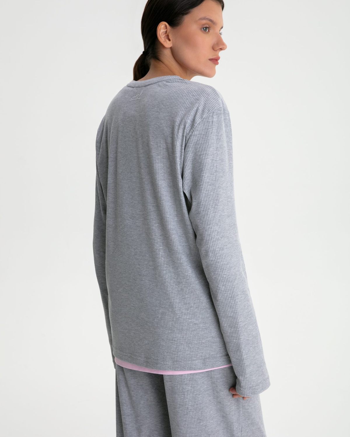 Лонгслив Softwear Nikasport, W4SFW48-GRY/MLG, цвет серый меланж