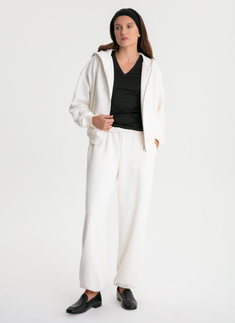 Брюки джоггеры Classic + Nikasport, W5CLP83-ECR, цвет экрю