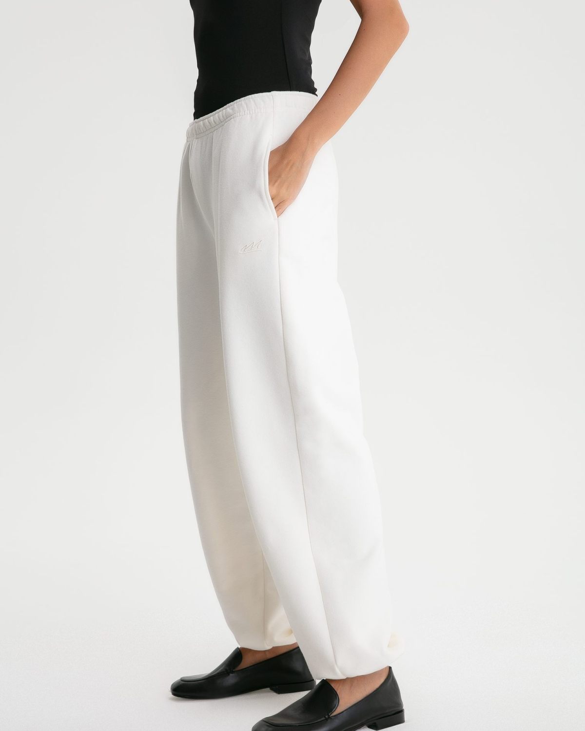 Брюки джоггеры Classic + Nikasport, W5CLP83-ECR, цвет экрю