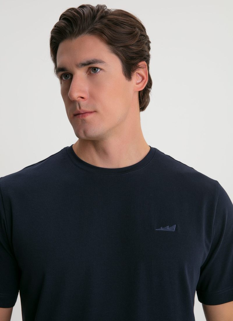 Футболка Regular Classic Nikasport, M5CL42-DRK/BLU, цвет темно-синий