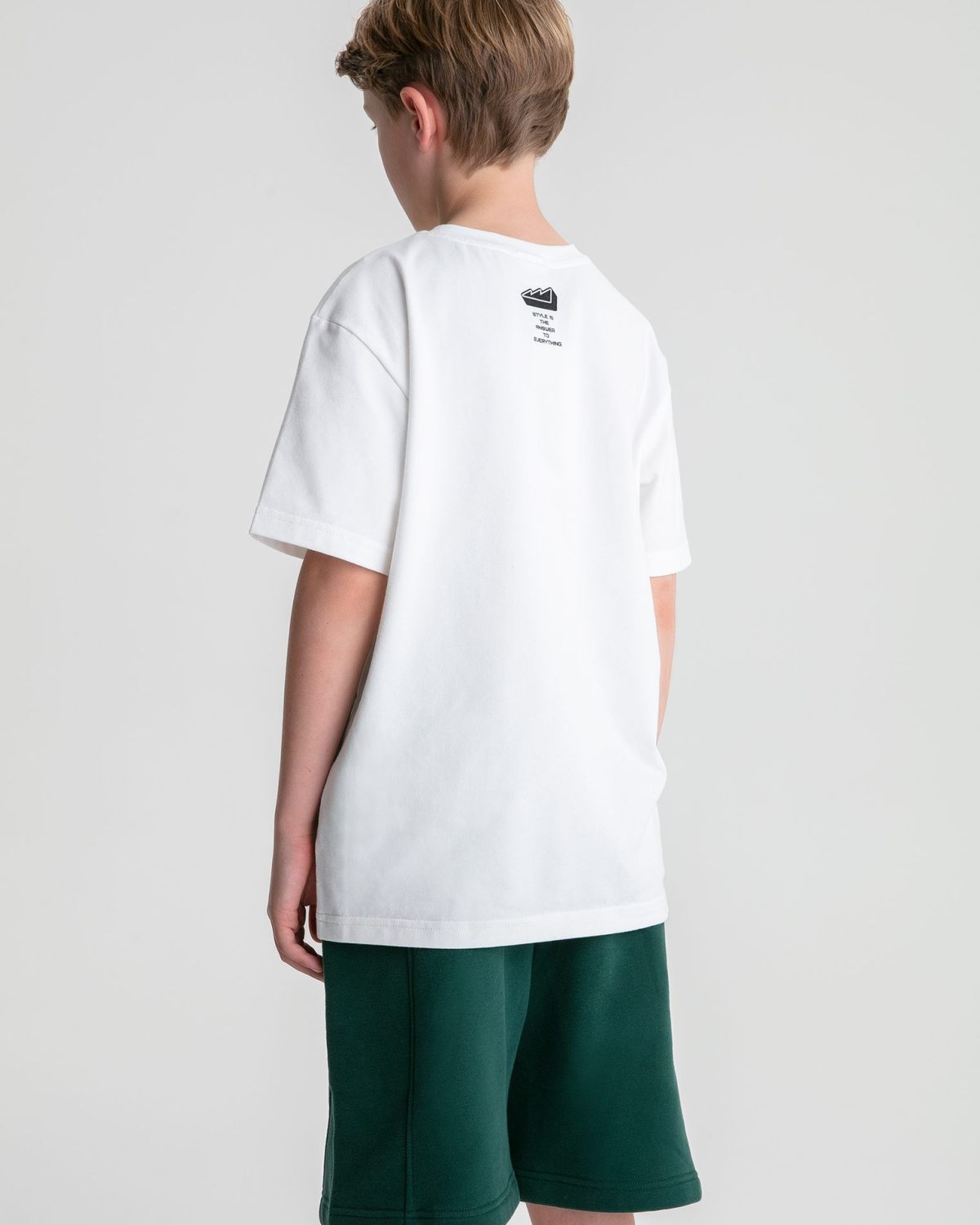 Детская футболка Oversize Legendary Drop Nikasport, U7LD43-ECR, цвет экрю