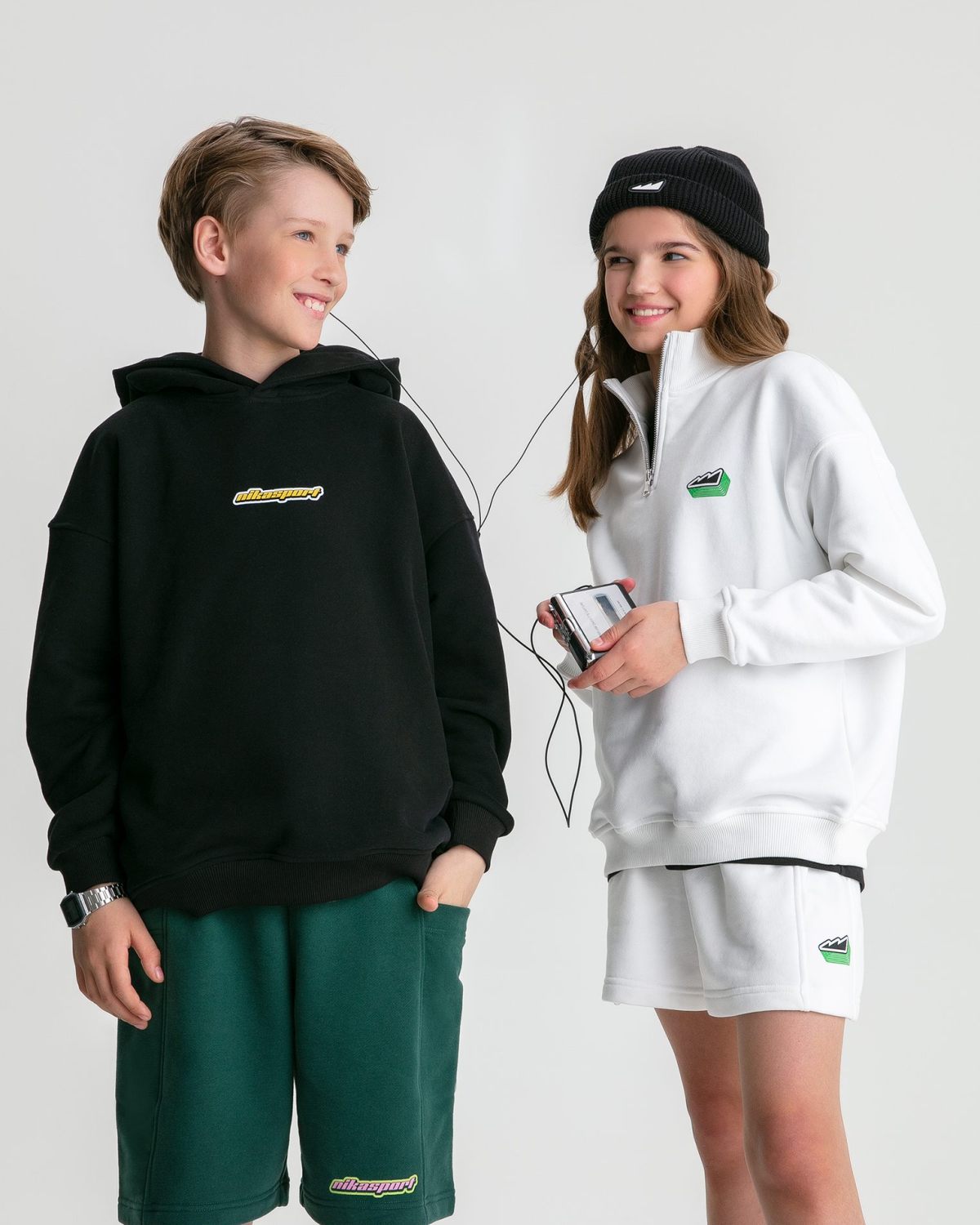 Детский худи Legendary Drop Nikasport, U7LD36-BLK, цвет черный