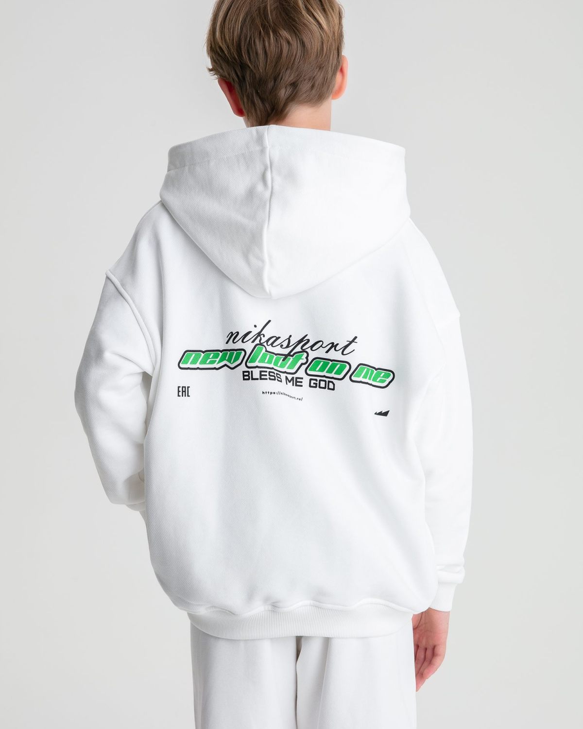 Детский худи Legendary Drop Nikasport, U7LD36-ECR, цвет экрю