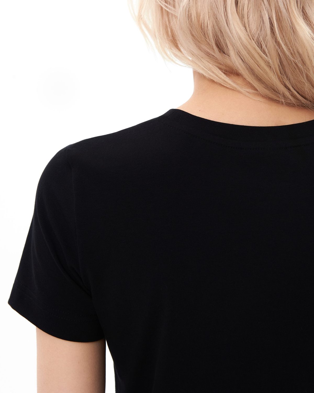 Укороченная футболка Salat Nikasport, W2ST45-BLK, цвет черный