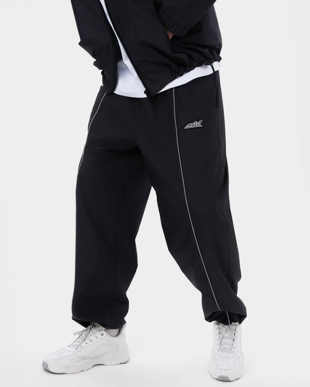 Брюки джоггеры широкие Indigo Nikasport, M3IND83-GPH, цвет графит