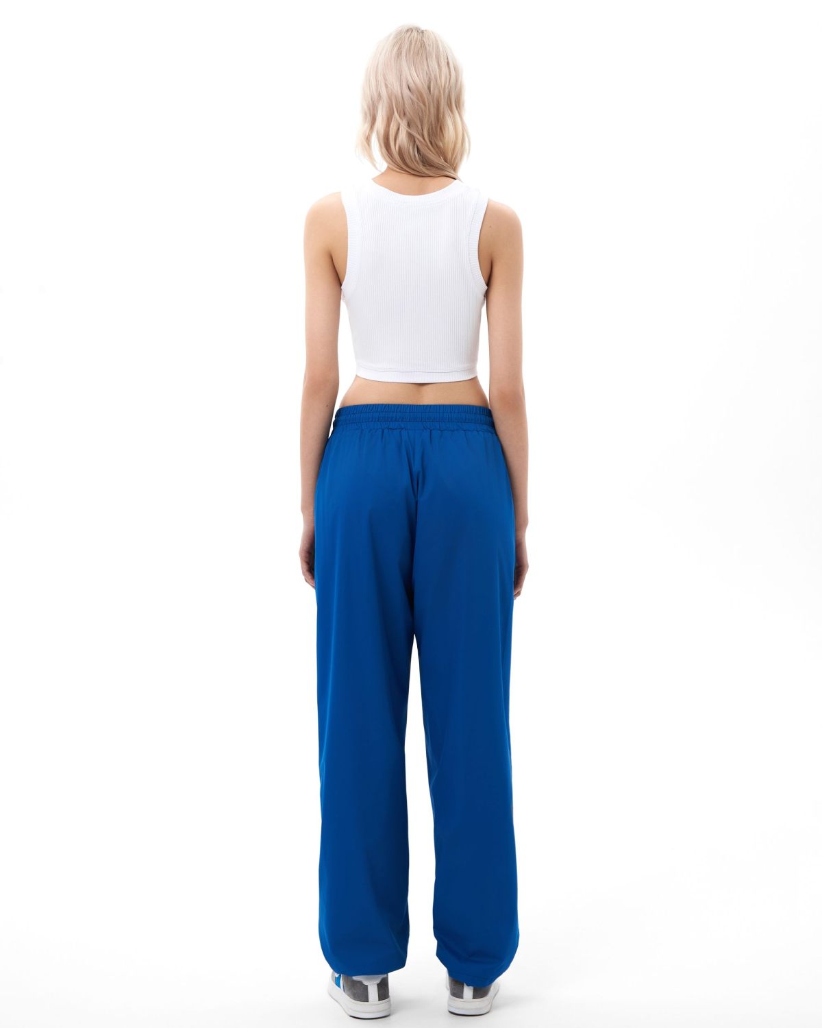 Укороченная майка Indigo Nikasport, W3IND62-WHT, цвет белый