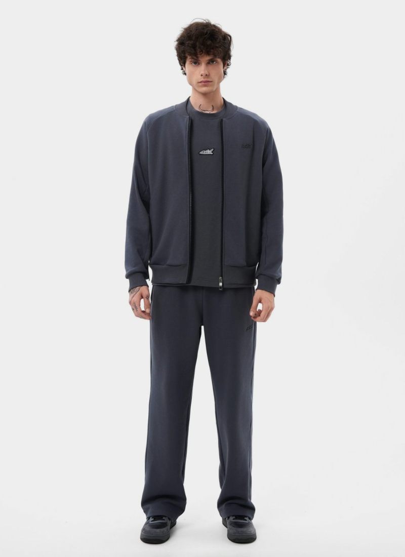 Джемпер на молнии Indigo Nikasport, M3IND31-GPH, цвет графит