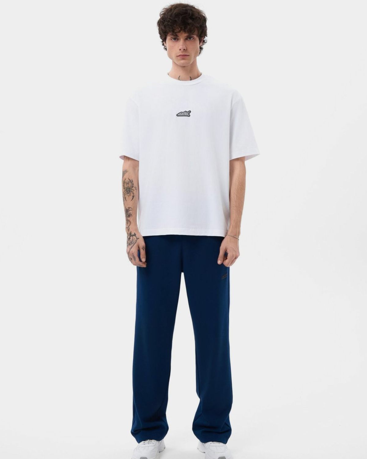 Футболка Oversize Indigo Nikasport, M3IND47-WHT, цвет белый