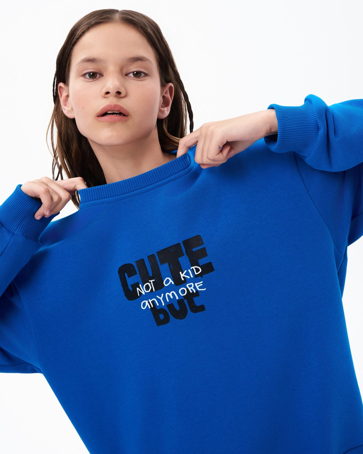 Свитшот Naka Nikasport, B7NK33-BLU, цвет синий