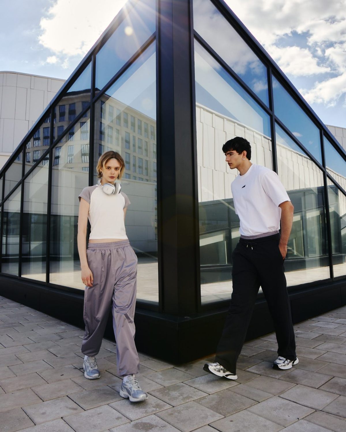 Укороченная футболка Indigo Nikasport, W3IND47-GPH, цвет графит