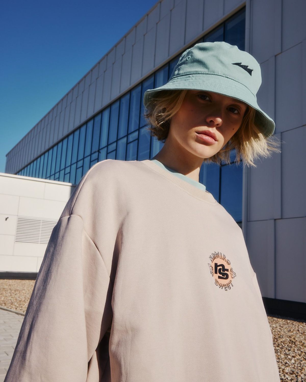 Свитшот SOBOI, W4SN33-CAP, цвет капучино