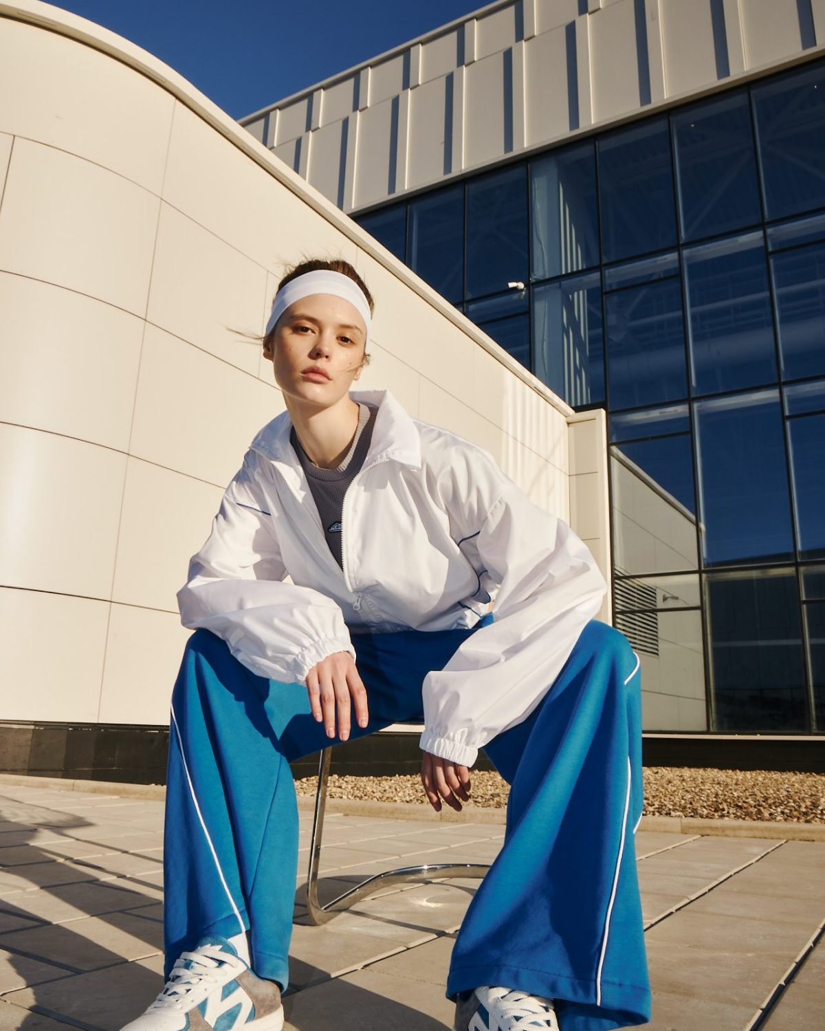 Ветровка Indigo Nikasport, W3IND11-WHT, цвет белый