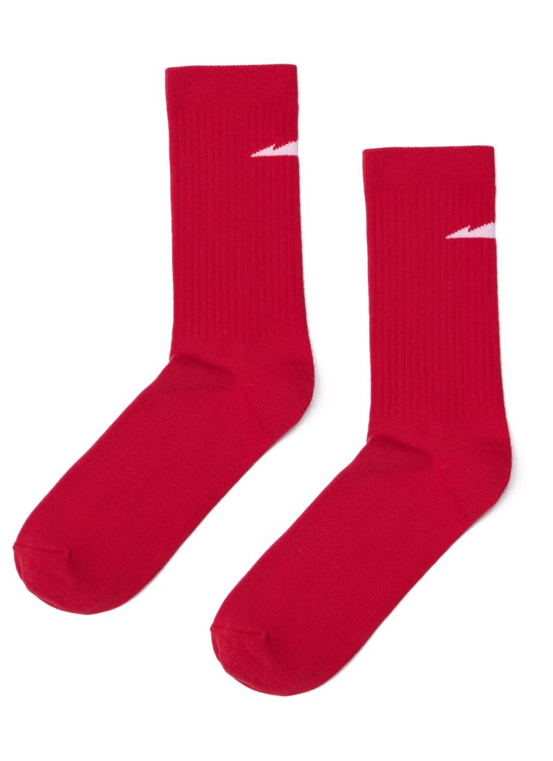 Носки высокие Unisex Red Nikasport, BW72-U13-RED, цвет красный