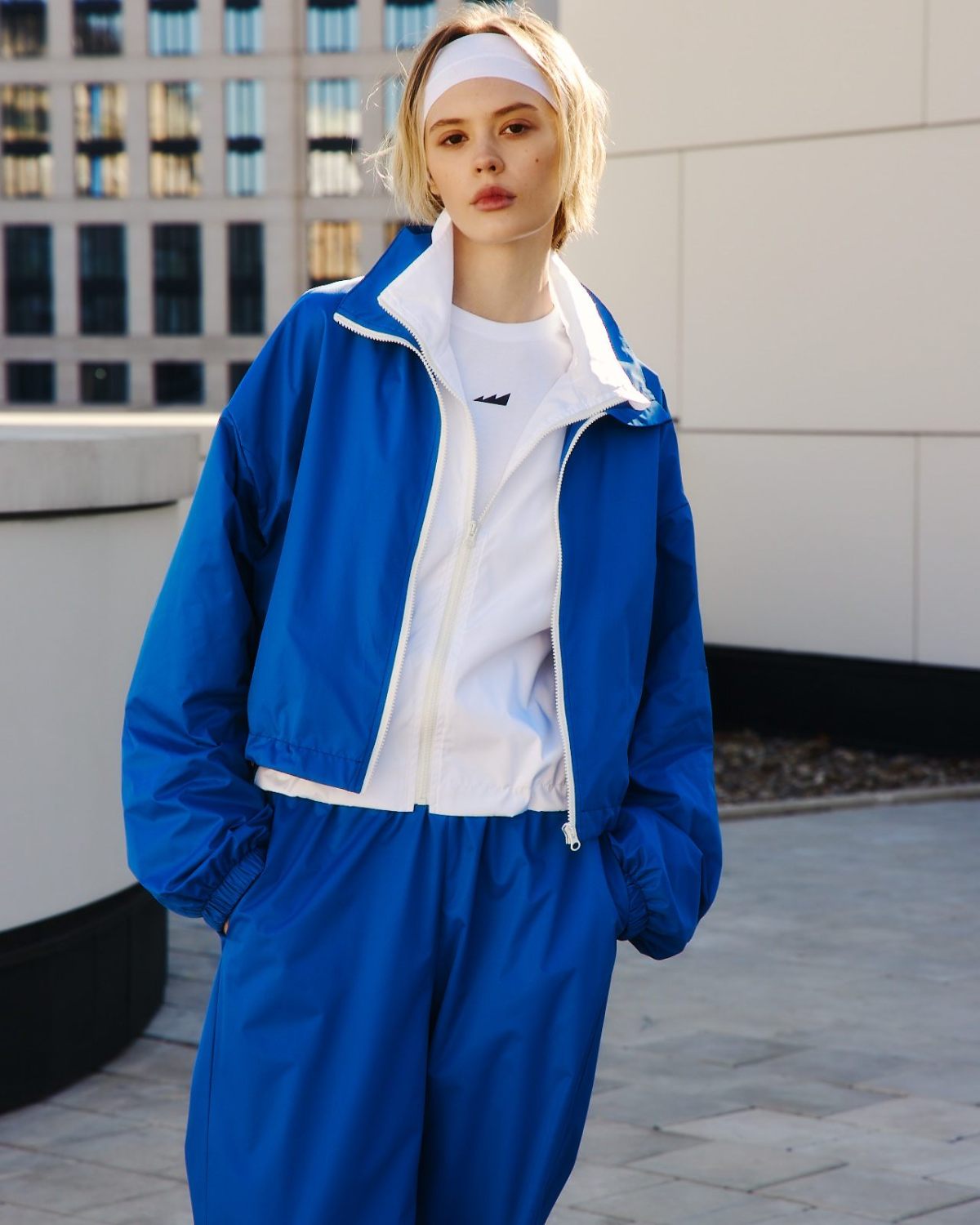 Ветровка Indigo Nikasport, W3IND11-BLU, цвет синий