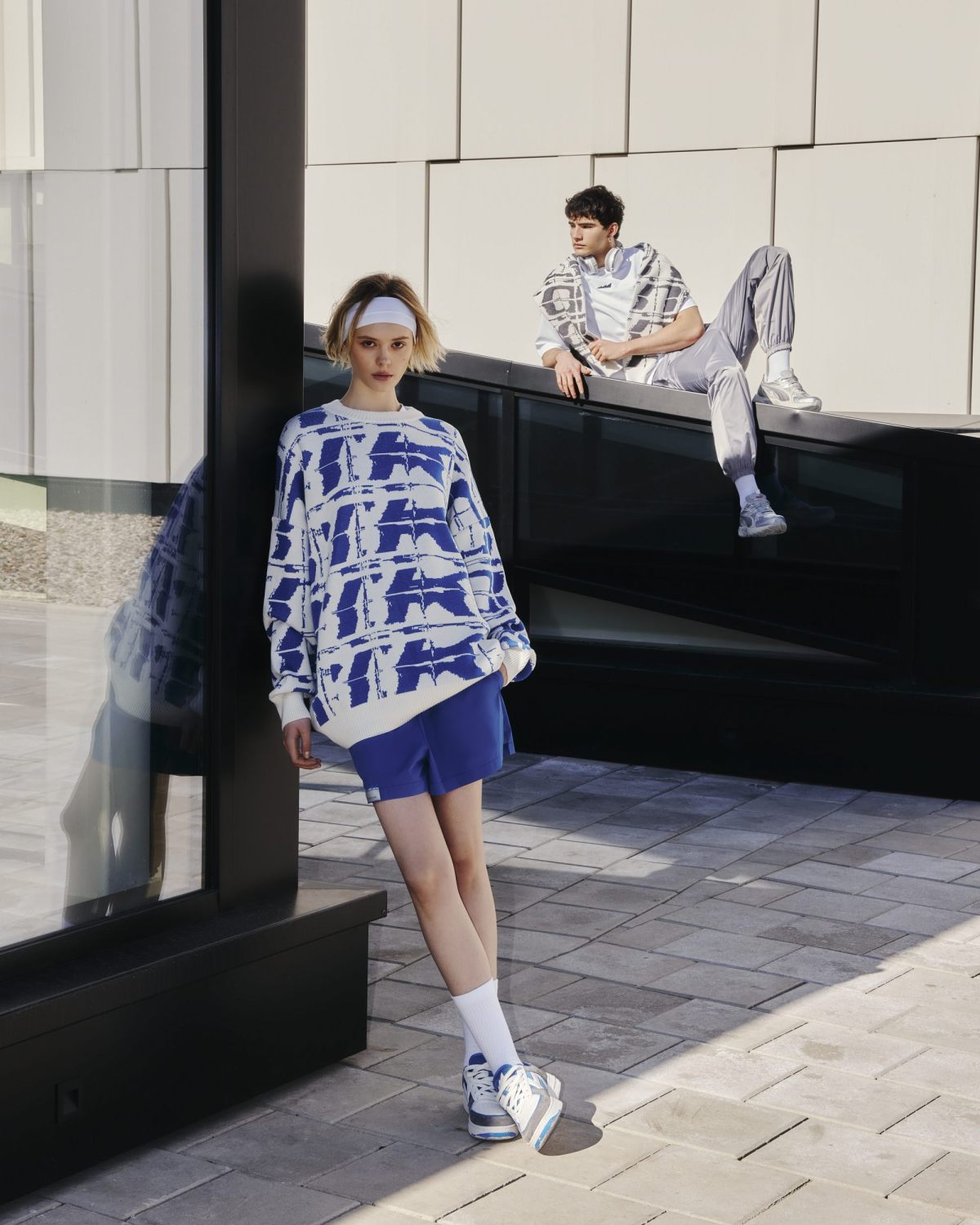 Свитер Oversize Indigo Nikasport, M3IND313-BLU, цвет синий