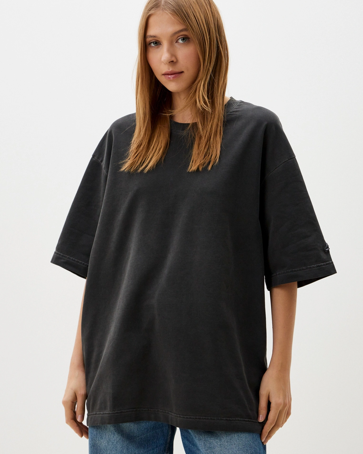 Футболка Oversize Pure Nikasport, U5CLP47-GPH, цвет графит