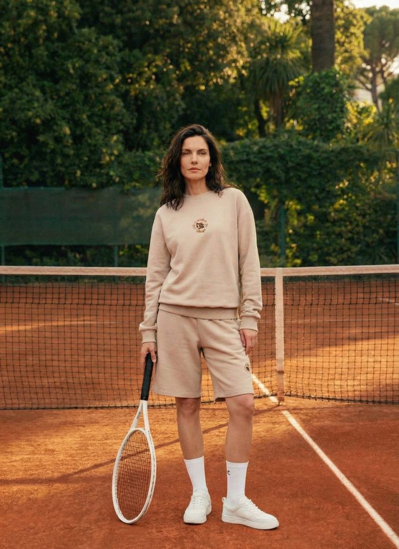 Свитшот Sweet nature SOBOI, W4SN33-CAP, цвет капучино