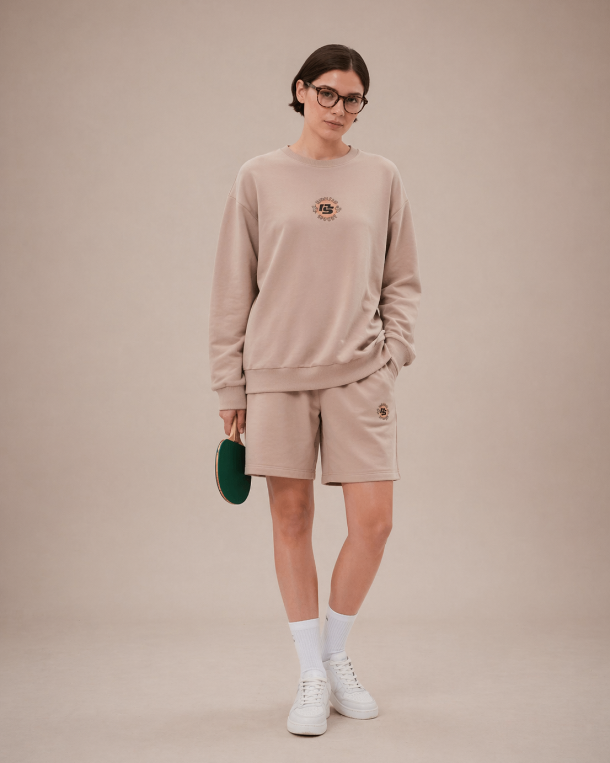 Свитшот SOBOI, W4SN33-CAP, цвет капучино