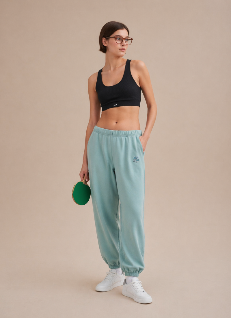 Брюки джоггеры SOBOI, W4SN83-MNT, цвет мятный