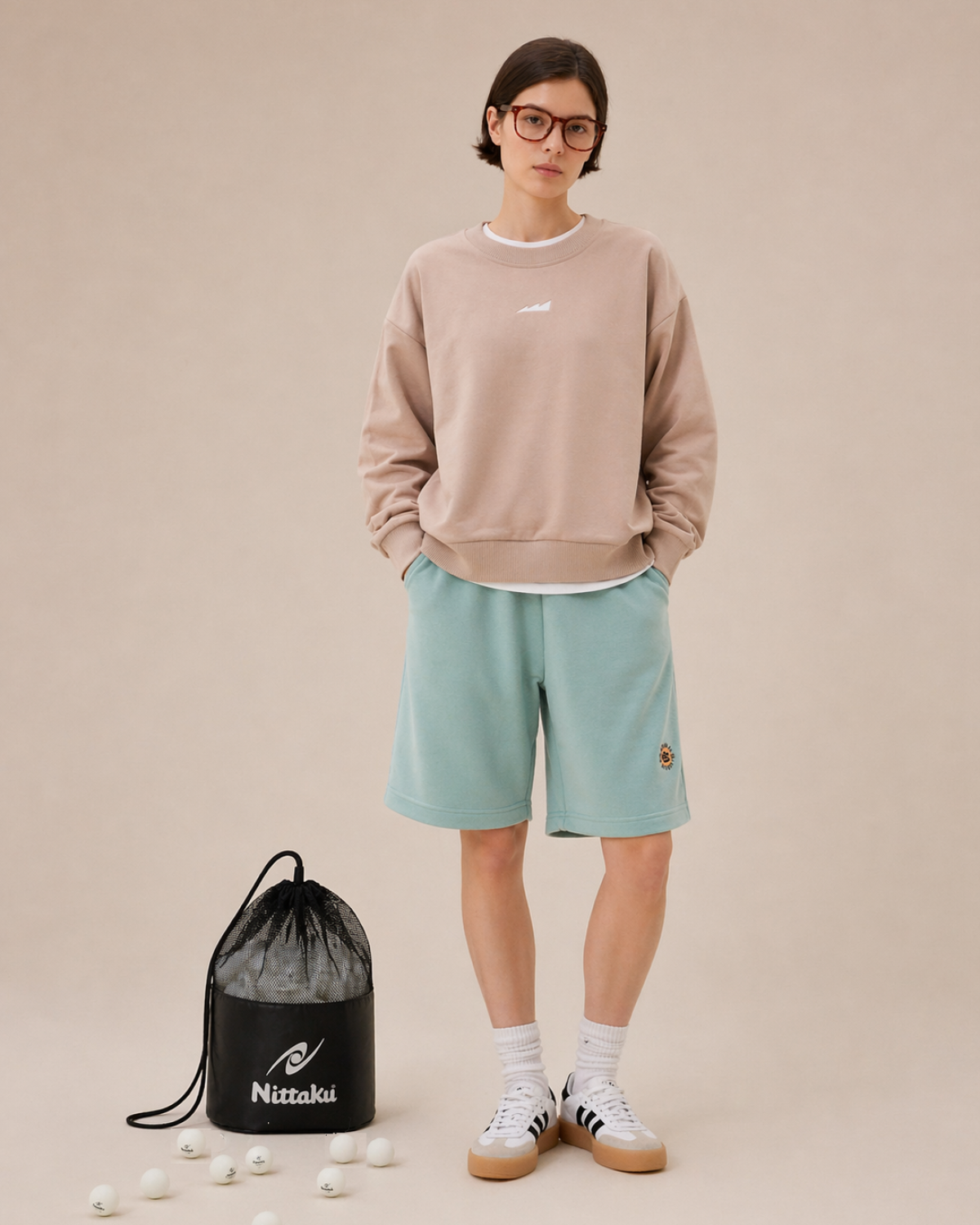 Шорты SOBOI, W4SN92-MNT, цвет мятный